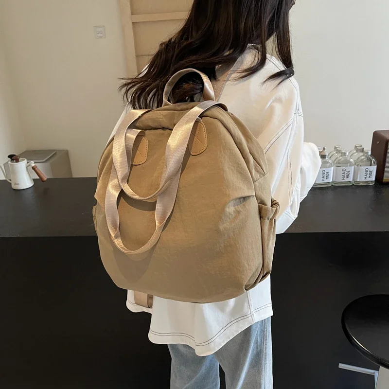 Women Backpack Designer High Quality Cotton Femele Bag Fashion School Bags Multifunction Large Capacity Travel Backpacks mochila