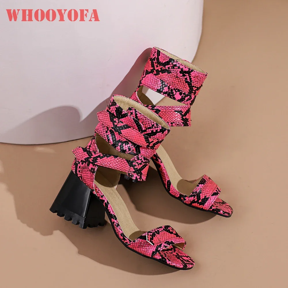 

New Summer Elegant Rose Yellow Women Sandals Sexy Round Toe High Heels Lady Dress Shoes Plus Big Small Size 32 43 45 48