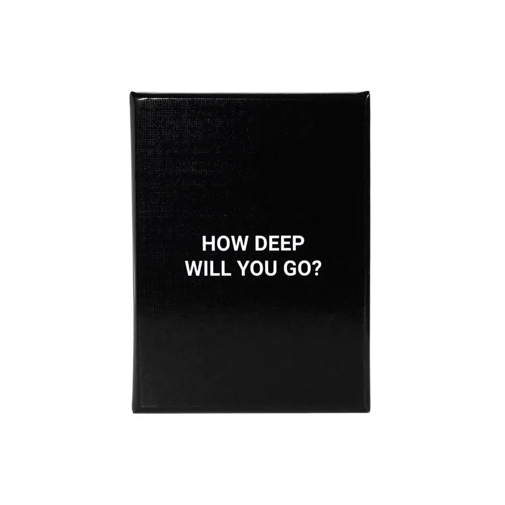 How Deep Will You Go Teling Truth Game Cards Three Levels Ice Breakers Dialogue Game Cards Confessions Party Social Couple Cards