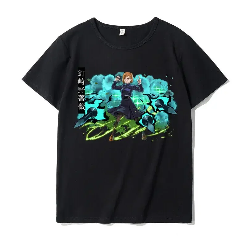 

Anime Jujutsu Kaisen Kugisaki Nobara harajuku short sleeve cosplay T-Shirt