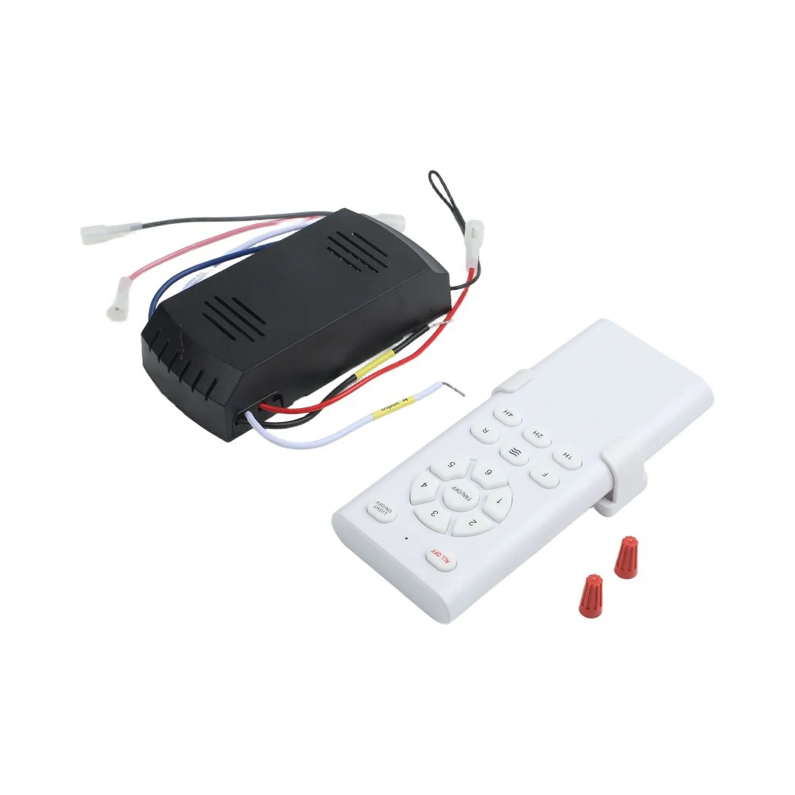 40W/60W High-Pressure Ceiling Fan Light Remote Control 6-Speeds Adjustable Power Tool Accessories Multifunctional Remote Control