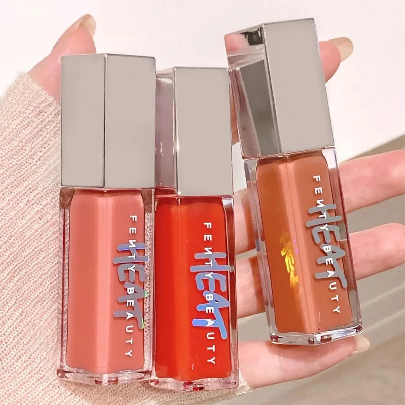 Fenty Beauty Shimmering Evidenzia lucidalabbra Diamond Lustre Bomb Trucco Due colori Evidenzia polvere sciolta Bastone snellente naturale