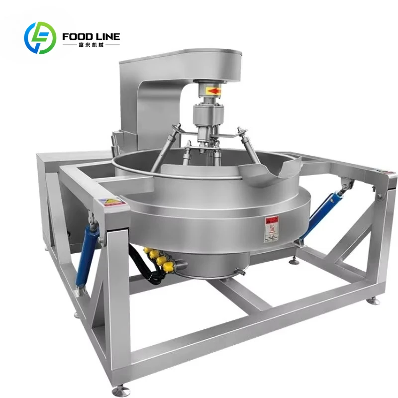 

Customized 100L-1000L Electromagnetic Heating Food Cooking Planetary Automatic Stirring Cooking Pot