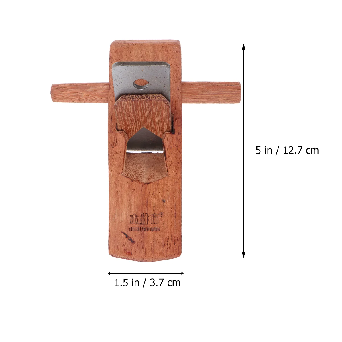 

127Mm Wood Planer Red Wood Hand Planer Diy Carpentry Tool For Cutting Polishing Deburring Flat Surface Steel Blade Hand Plane