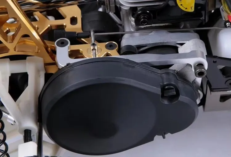 Precyzyjnie obrabiana CNC, w całości metalowa, wzmocniona korbowód silnika do ROVAN ROFUN KM HPI BAJA 5B 5T 5SC