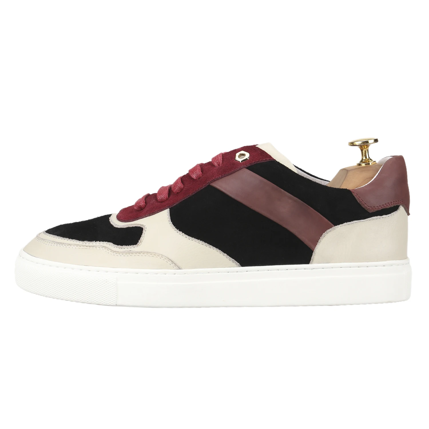 Piergitar 2025 Autumn/Winter Luxury Brand Lace-Up Sneakers Handmade Patchwork Multi-Colors Suede And Calfskin Men's Casual Shoes