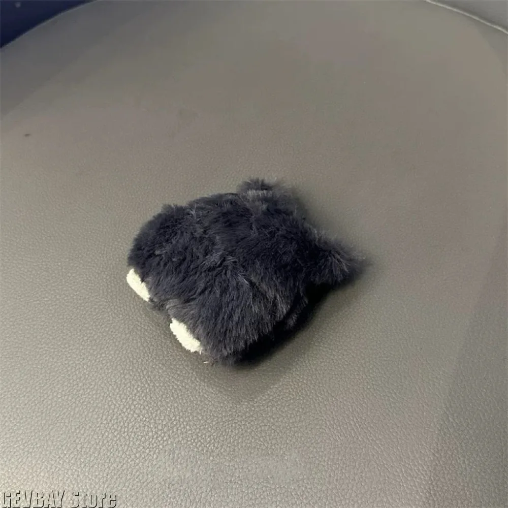 Japan Anime Cartoon Grey Cat Plush Earphone Case for Airpods Pro 2 Korea Cute Animal Furry Headphone Cover for Airpods 1/2/3/Pro view 6