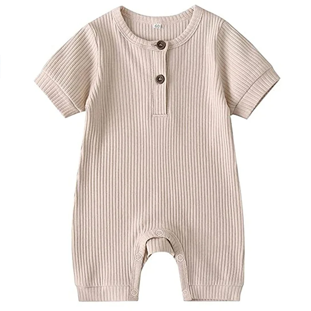 Baby Jumpsuit Spring Autumn Long Sleeve Jumpsuits Baby Clothes Sets for Newborn Boys Solid Bodysuit Girls Romper 0 to 18 Months