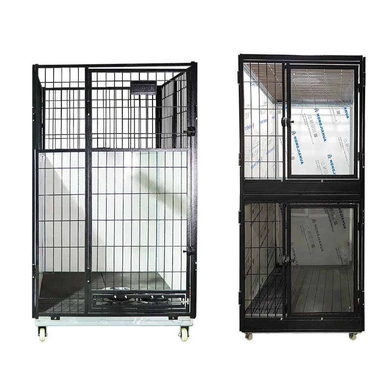 New Arrival Multi-Function Kennel for Dogs - Iron Steel Construction with Metal Square Tube