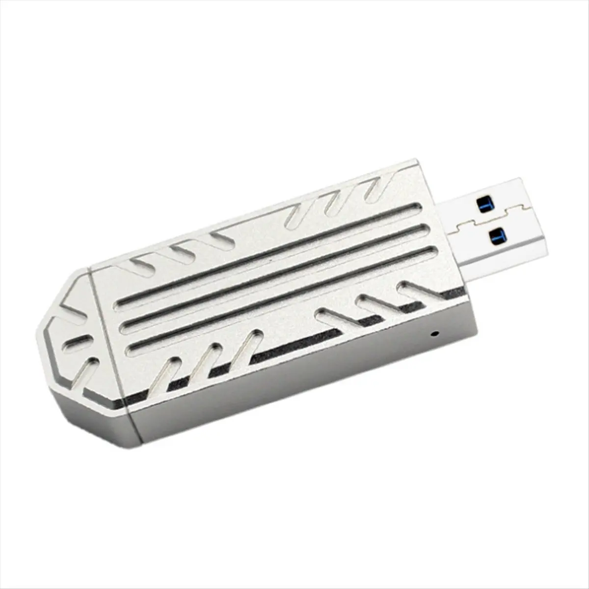 ABGZ M.2 NVME SSD Case External Enclosure USB 3.2 Gen2 10Gbps Type-A + Type-C M2 NVME Adapter Box Supports 2230 M.2 NVME SSD