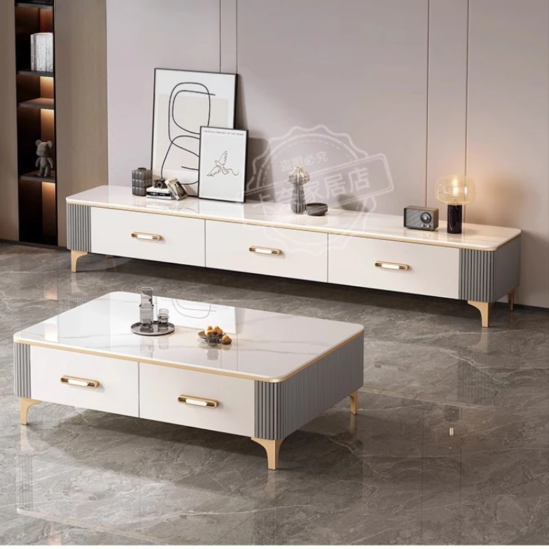 Duży, błyszczący stojak pod telewizor do salonu, rozkładany, designerski, podłogowy, mebel telewizyjny do salonu, meble do salonu.