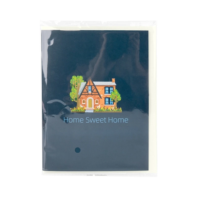 New House Popup Cards,Happy Movings Gift Cards,Welcomes Home Cards,New House Greetings Cards Realtor Tanks You Cards B03D