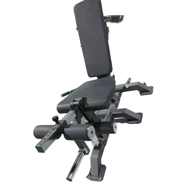 

Gym Equipment Fitness Leg Curl Extension Machine Adjustable Weight Bench With Weights and bar Set1