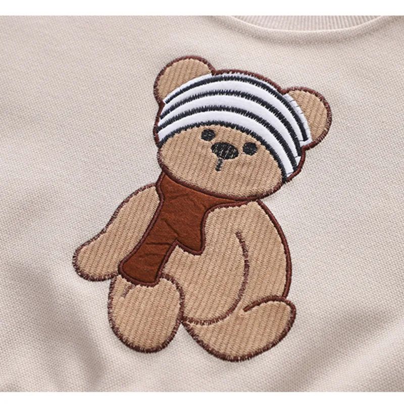 Nuova primavera autunno vestiti del bambino per le ragazze bambini ragazzi cartone animato manica lunga t-shirt bambino Casual Costume infantile bambini abbigliamento sportivo