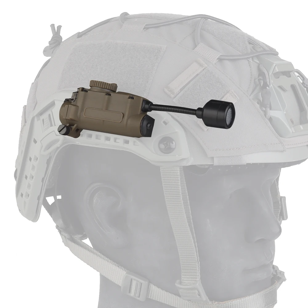 Sidewinder Helmet Lamp Tactical Strobe Light Red/Green/Blue/White/IR Head IFF Light Hunting Fishing Auxiliary LED Flashlight