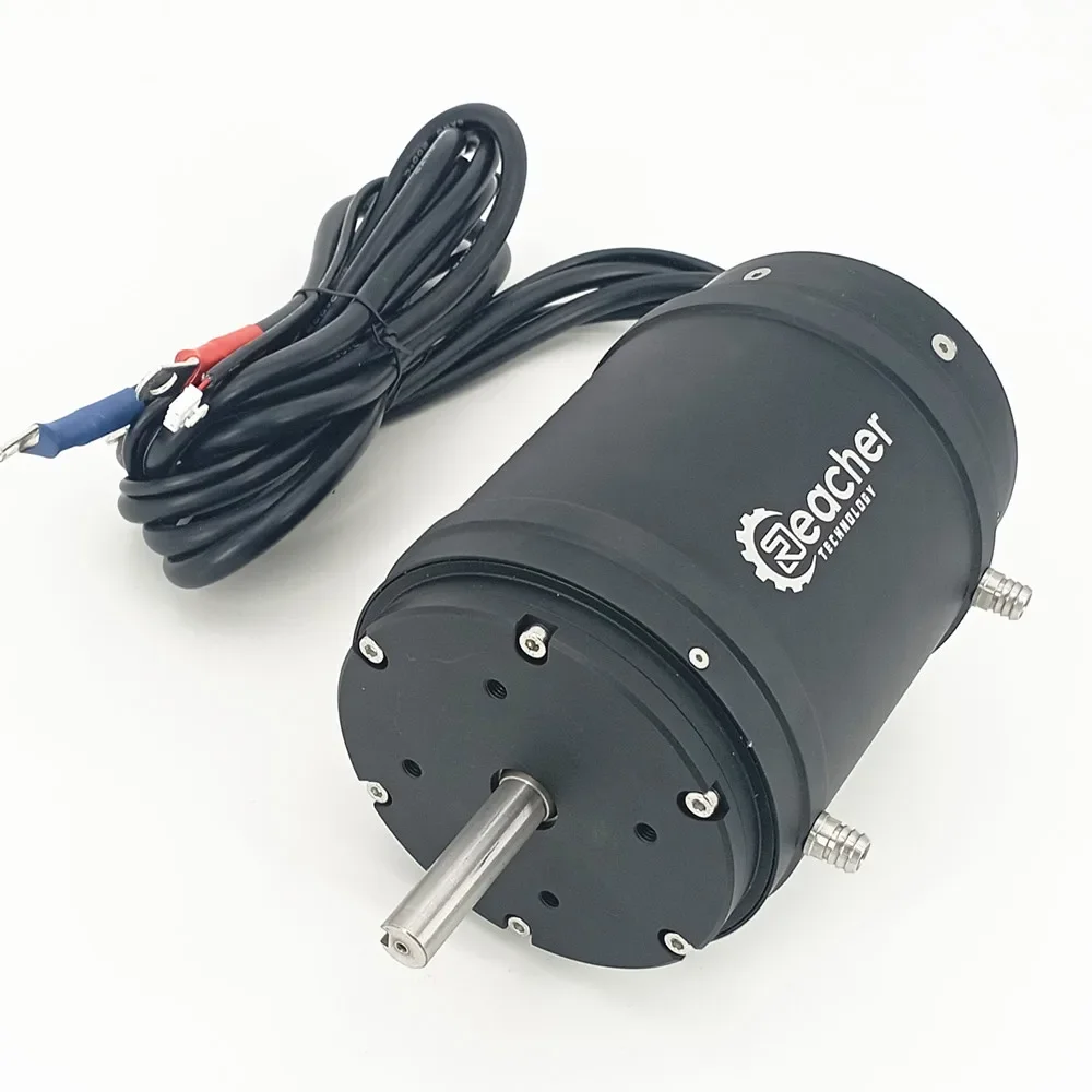 

Reacher Tech D107L165s 160KV Water cooled Electric 25kw 24v Brushless Dc Motor