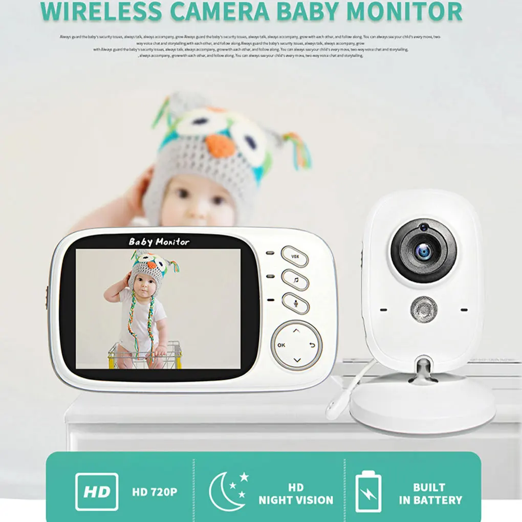 vb603-video-baby-monitor-24g-wireless-with-32-inches-hd-lcd-2-way-audio-talk-night-vision-surveillance-security-camera
