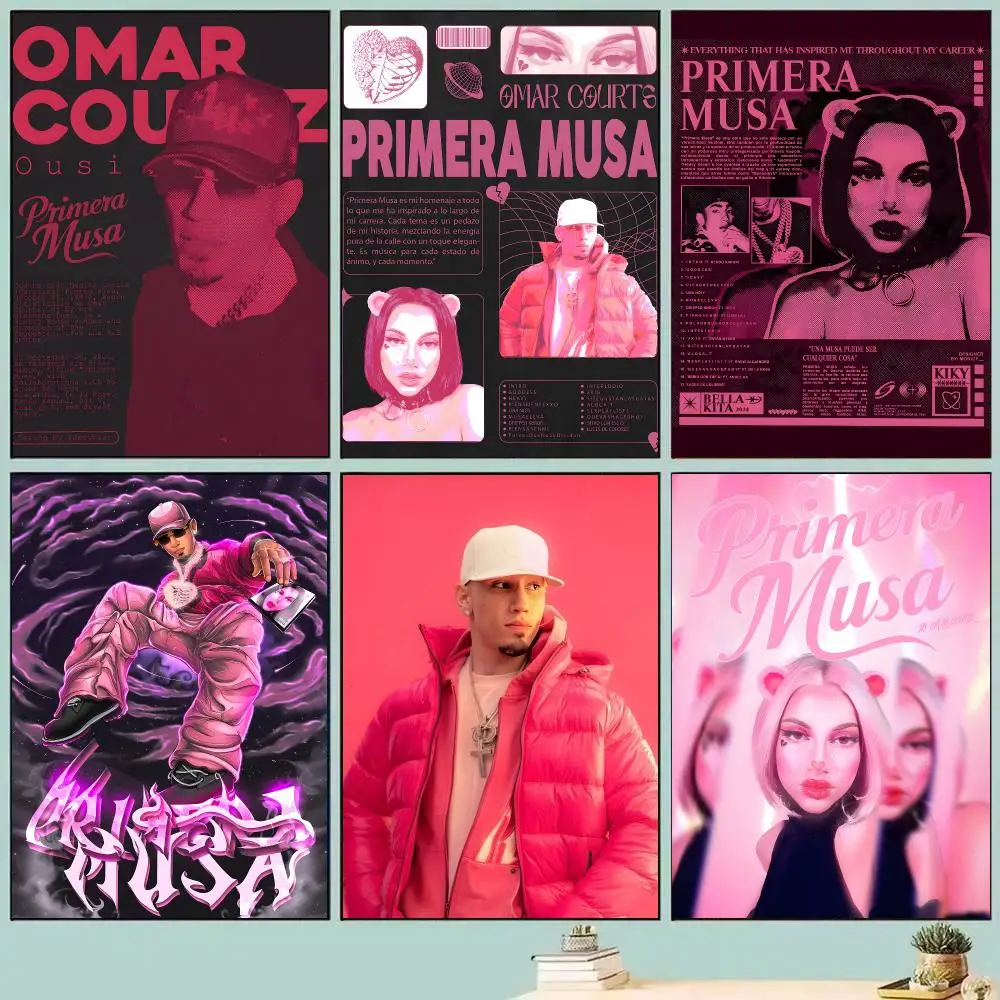 O-Omar Courtz PRIMERA MUSA Poster Room Decor Home Wall Art Printing Waterproof Garage Bed Room Posters Gift