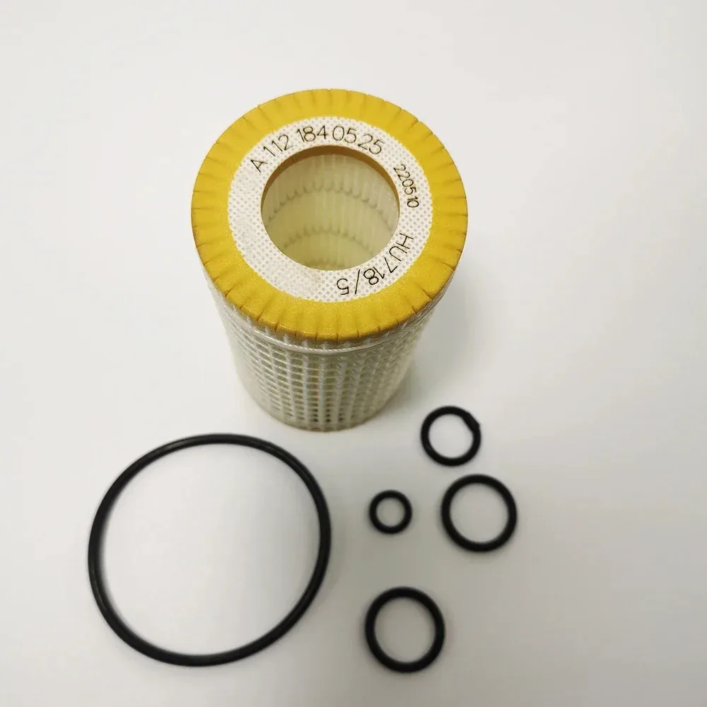 Original High Quality New For A0001802609 1121840525 Oil Filter W/ O-Rings for Mercedes Benz E230 E350 CLS350 W204 W212 A207