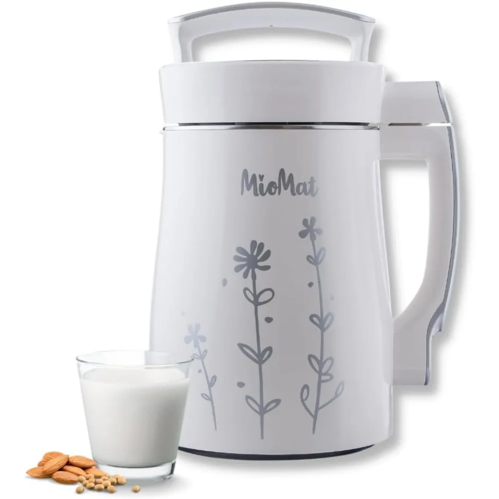 Milk Maker | Make 40oz of Natural Almond Milk, Soy Milk, Oat Milk, Coconut , and more + soups, porridges, smoothies,