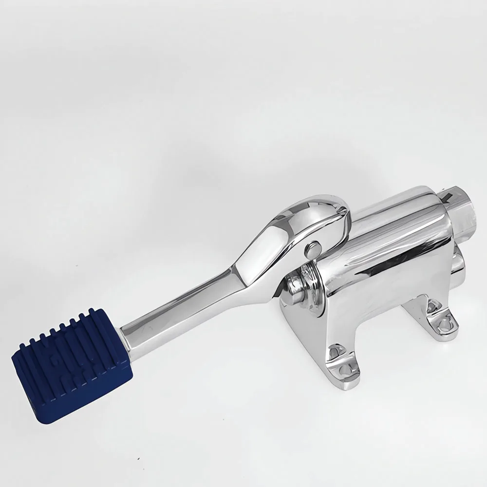 

Single Hole Flush Push Button Brass Foot Pedal Valve Tap for Kitchen Sink Faucet Basin Faucet and Hospital