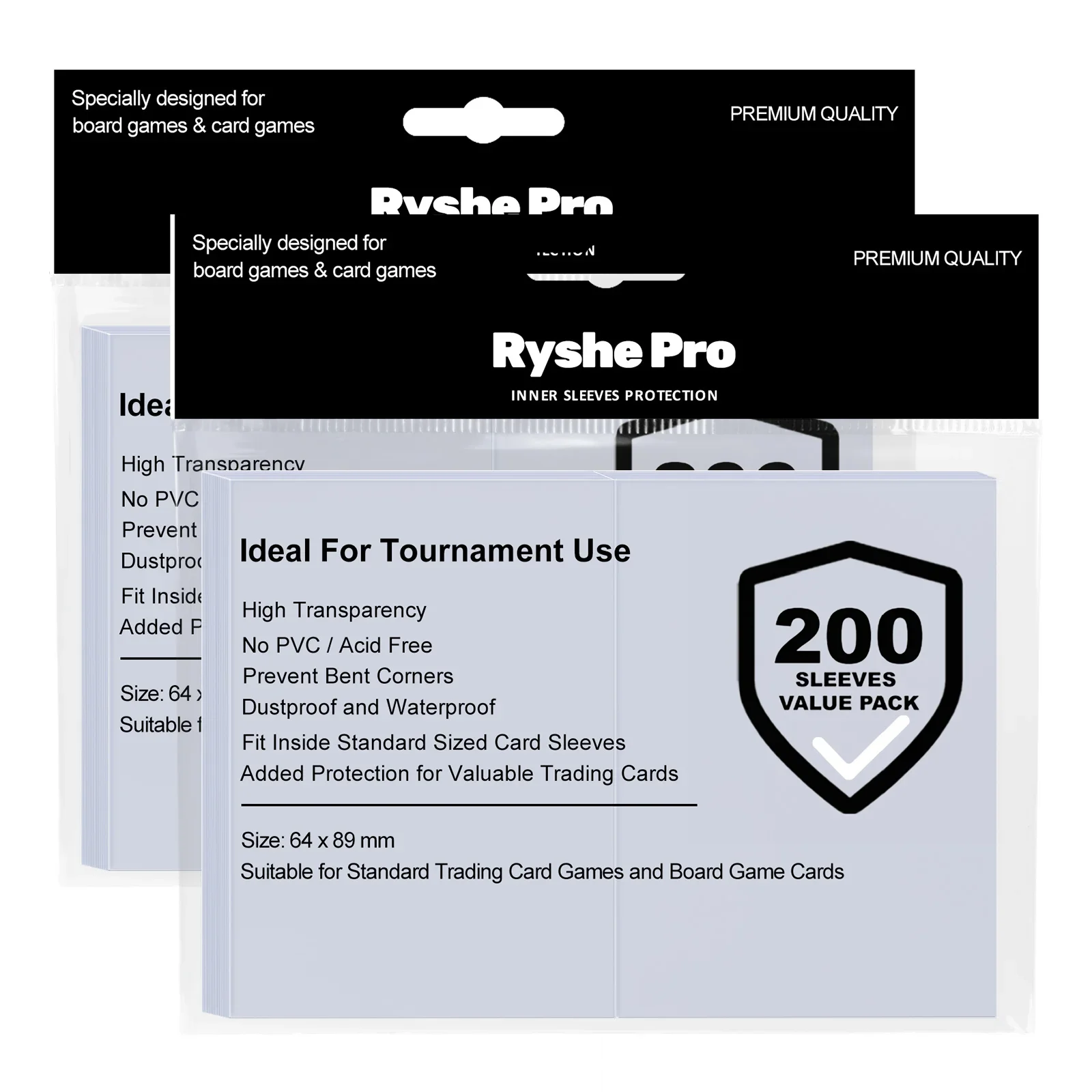 200Pcs 64X89Mm Trad… - image