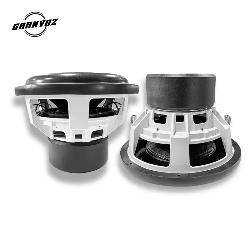 Fornecedor de alto-falantes pronto para obter amostras 12 polegadas 1500W RMS motor BASKET de alumínio 204OZ CAR SUBWOOFER DUAL 2OHMS
