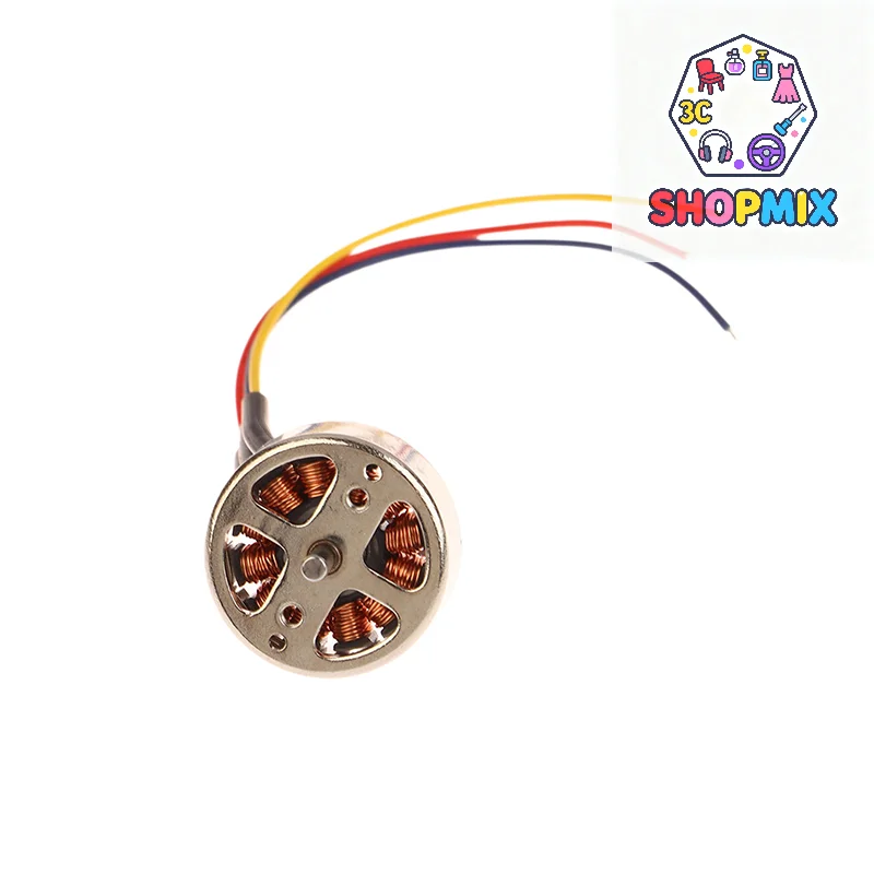 3.7V 7.4V 15000KV Tiny 14mm 3-phase Brushless Motor High Speed Engine 1.5mm Shaft For RC Drone Fan Radiator Motor