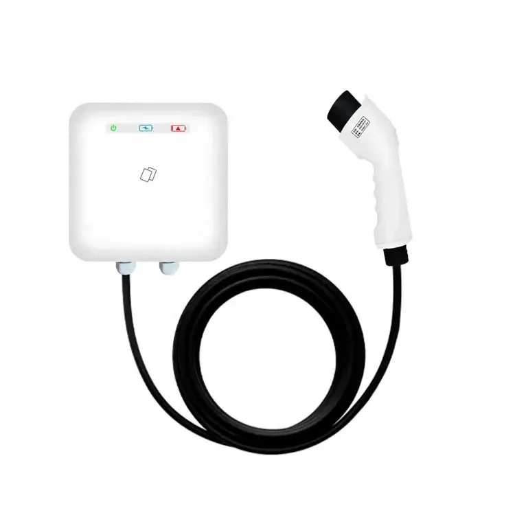 TARY Outlet Mini Wall-mounted AC Charger For Household Use 7KW TYPE1/TYPE2 Gbt Plug And Charge