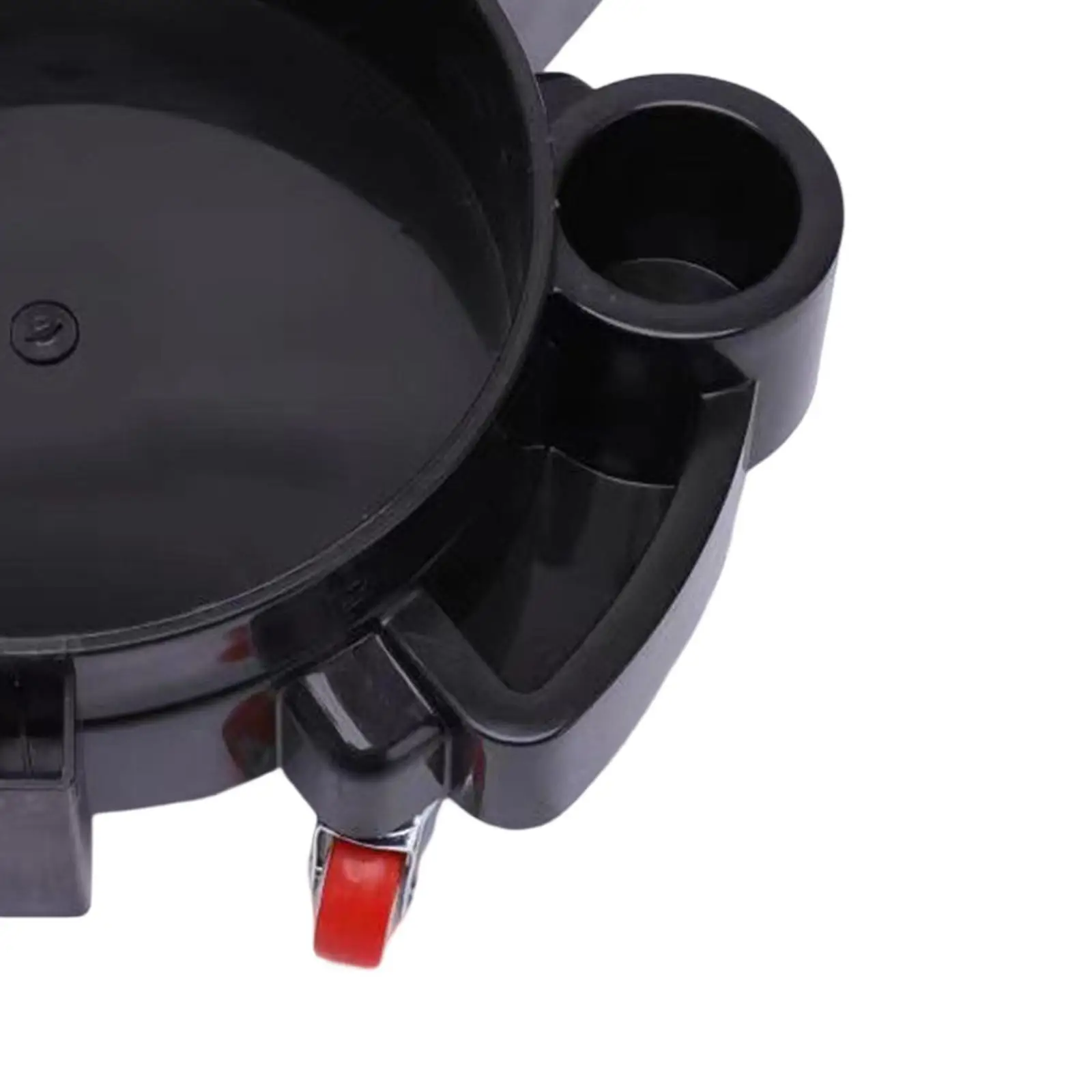 Bucket Dolly with 5 Rolling Swivel Casters Car Wash Detailing Caddy Durable Black