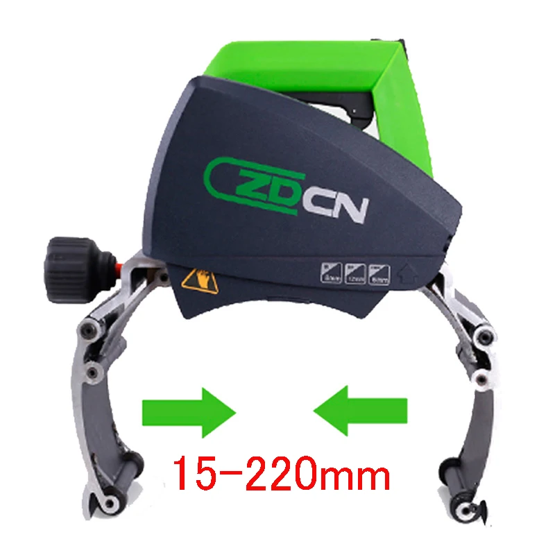ZD220 15-220 مللي متر النحاس/الصلب الأنابيب القاطع قاطع الأنابيب الكهربائية يده آلة قطع الأنابيب المستديرة أداة قطع الأنابيب #5