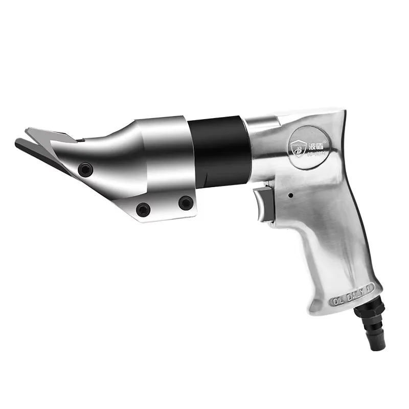 Wave Shield Gun-Style Air Scissors, Three-Blade Pneumatic Scissors, Air-Powered Scissors, Pneumatic Sheet Metal Scissors Bd-0074