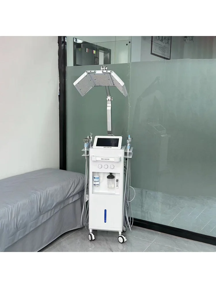 Hydro Dermabrasion Hydra Aqua Peel Machine 14 In1 With Light Best Face Cleaning Device Commerical Hydra