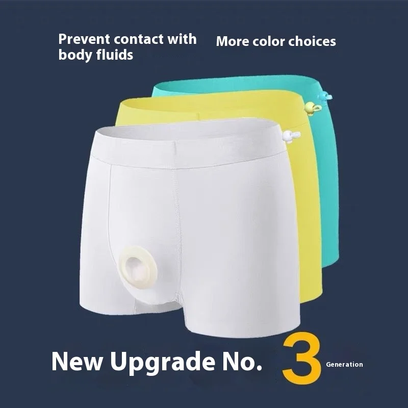 

Men Sexy Condom Underwear Dating Thin Waterproof Protective Boxer Anti-fluid Contact Briefs Antibacterial Male Safety Pants Gay