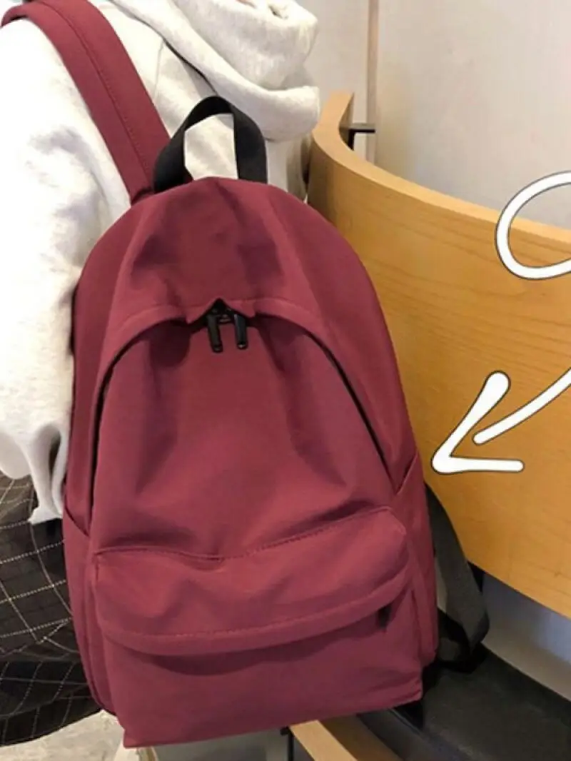 2026 Fashion Trend New Simple Backpack with Large Capacity Waterproof Design for Women's Commuting Comfort Backpack