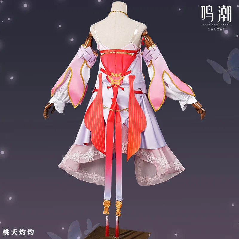 

Костюм для косплея Джинси из Wuthering Waves, наряд для аниме-вечеринок и Хэллоуина для женщин HCos