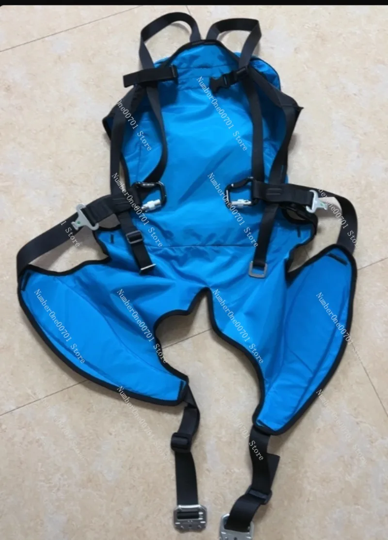Paragliding Training Harness Ground Handling Kiting Harness Split Leg Ultralight Reverse Folding Harness for Pilots