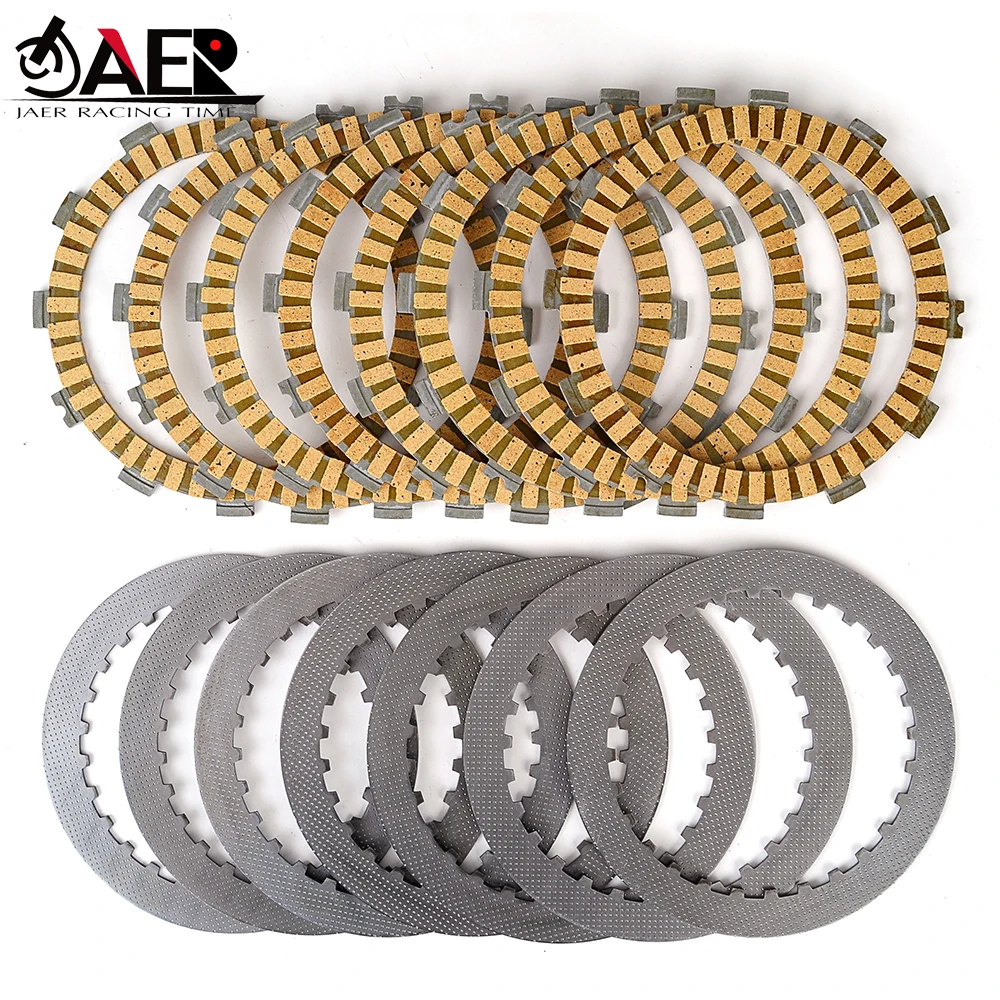 Clutch Friction Disc Plates for Honda CRF450X 2005-2017 CRF450 XRL 2014-2016 CRF450R 2002-2003 CRF450R R6 R7 R8 2006-2008