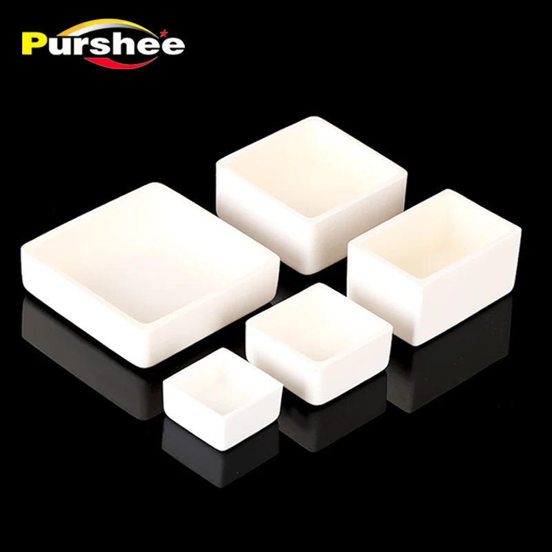 99% Alumina square crucible Specification 2 Multiple specifications