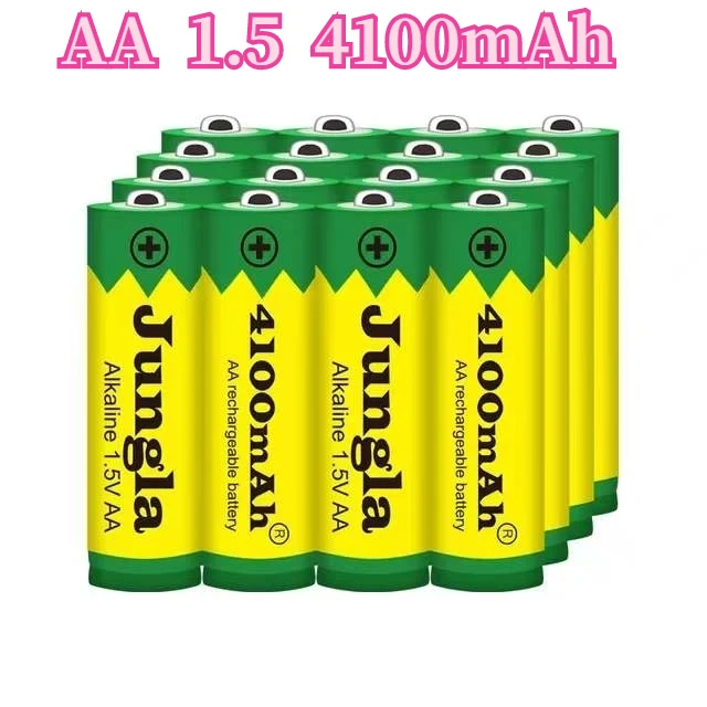 

Pilhas Alcalinas Rechargeable 1.5 V AA 4100 mAh Lote New, Para o Diodo Glow Toy