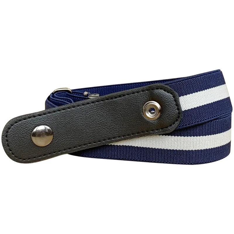 Sabuk Malas Tanpa Jejak Sabuk Pinggang Elastis Tak Terlihat Sabuk Jeans Elastis Dekoratif Wanita