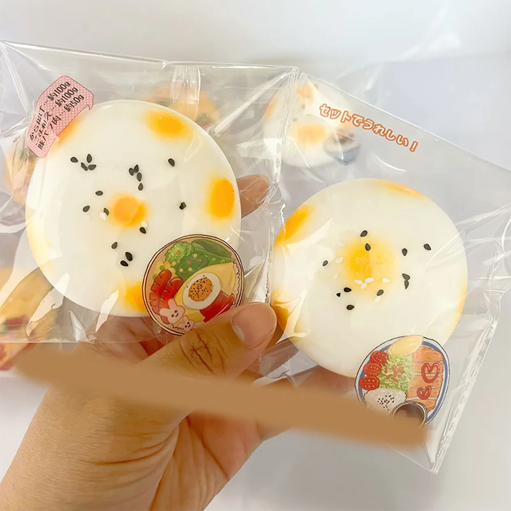 1pc Fluid Potato and Rice Cake Gourmet Soft Pinch Relieve Daily Tension Decompression Slow Rebound Fidget Kitchen Decoration Toy