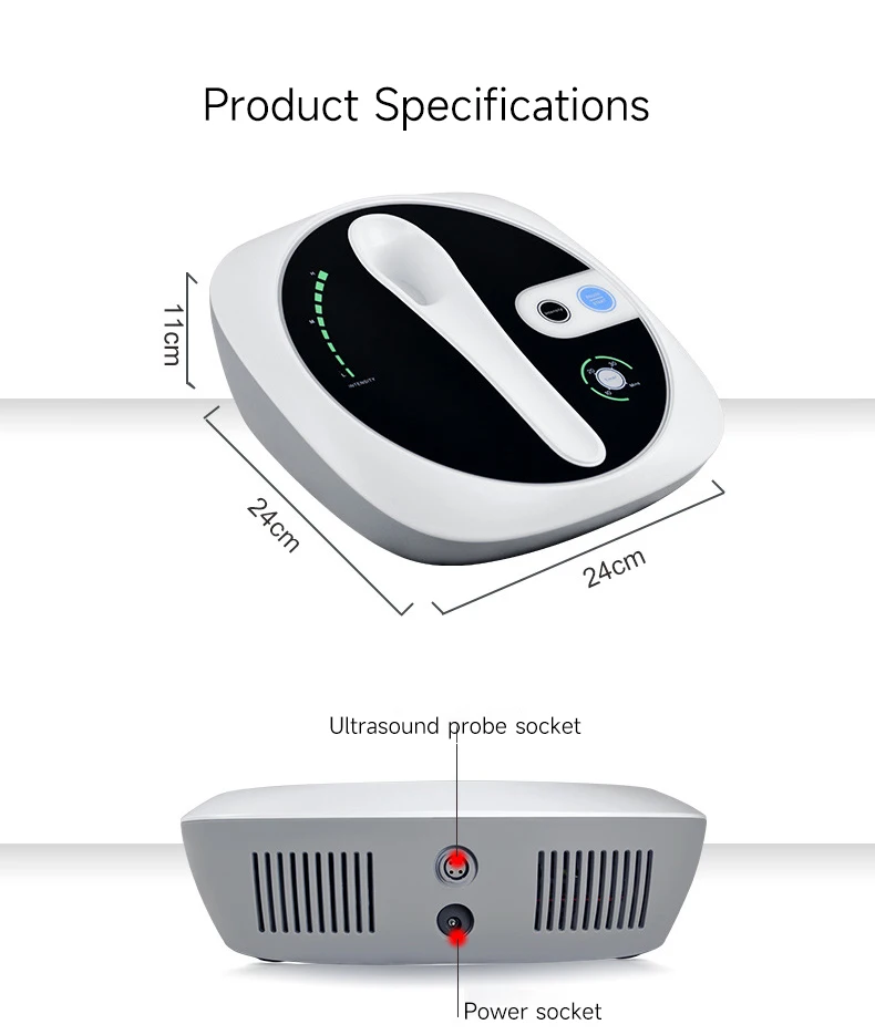 

NEW 1MHz Ultrasound Intensity for Muscle Machine Joints Pain Relief No-Drug Ultrasonic Instrument Physiotherapy Massage Device