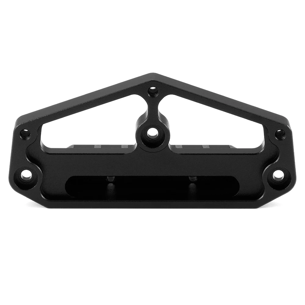 AXSPEED-Soporte de fijación de brazo inferior delantero de aleación de aluminio para fiambrera Tamiya 1/12 RC Car Monster Truck, piezas de mejora