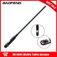 RH-660S Antenna SMA-Female 144/430MHz Dual Band High Gain Antenna For Baofeng TYT Walkie Talkie UV-5R BFUVB3 Plus UV-82 BF-888S