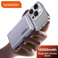 Toocki Wireless Power Bank Magnetic 20W 10000mAh Portable Fast Charging External Battery for Magsafe For iPhone 16 15 14 13 Pro