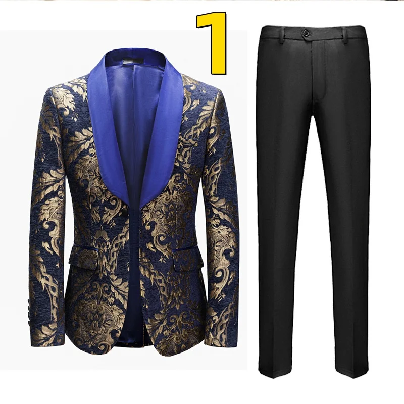 M10106  High-end men\'s business casual suit jacket