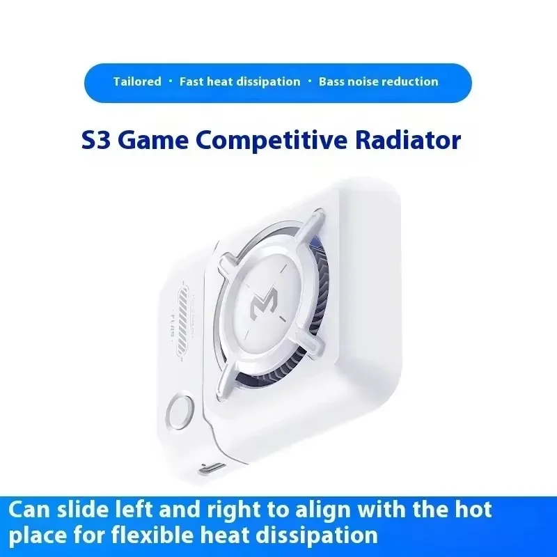 

New Memo S3 Gamepad Mobile Phone/pad Controller /heat Sink Type-C Hall Effect Stick Joystick Dual Mode Cloud Gamepad Player Gift