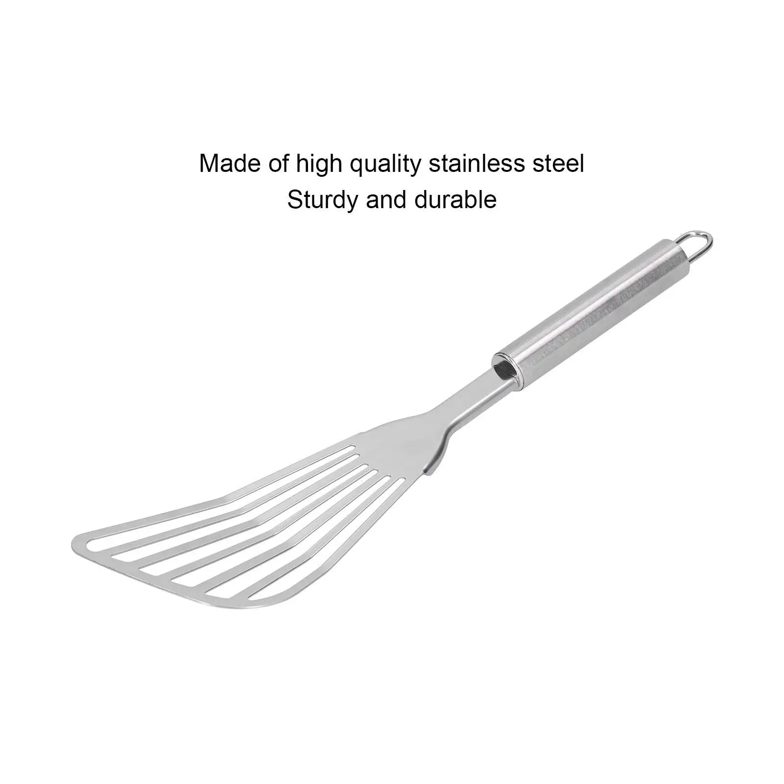 Slotted Fish Spatula for kitchen Tool - Perfect for Cooking, for camping & for restaurant Use