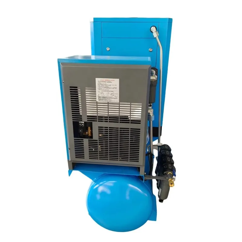Customized All-in-One IP23 Rotary Screw Air Compressor With Dual Frequency Converter And 100%Copper Coil